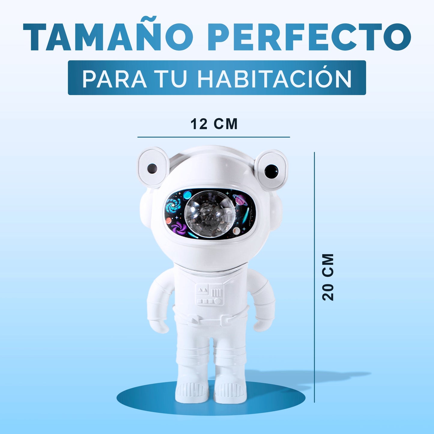 SpaceMan ™ | Proyector astronauta con altavoz bluetooth