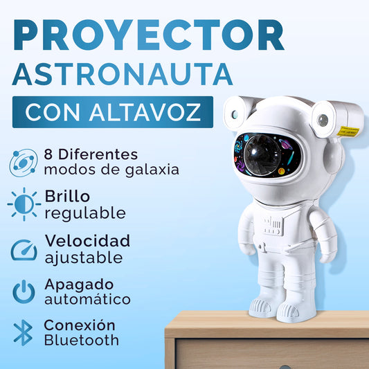 SpaceMan ™ | Proyector astronauta con altavoz bluetooth